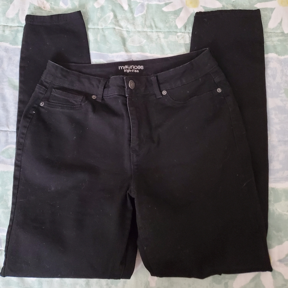 Maurice's Black Denim Jeans